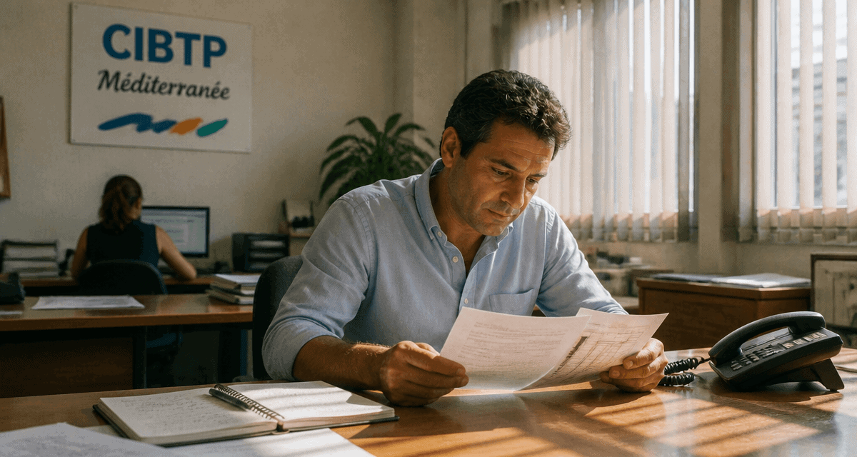 cibtp méditerranée téléphone conseiller