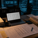 comptabiliser travaux en cours sur bureau expert-comptable