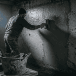 cuvelage mur application enduit cave