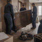 entreprise qui vide les maisons en action debarras