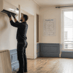 installation pompe à chaleur avec radiateur électrique en remplacement