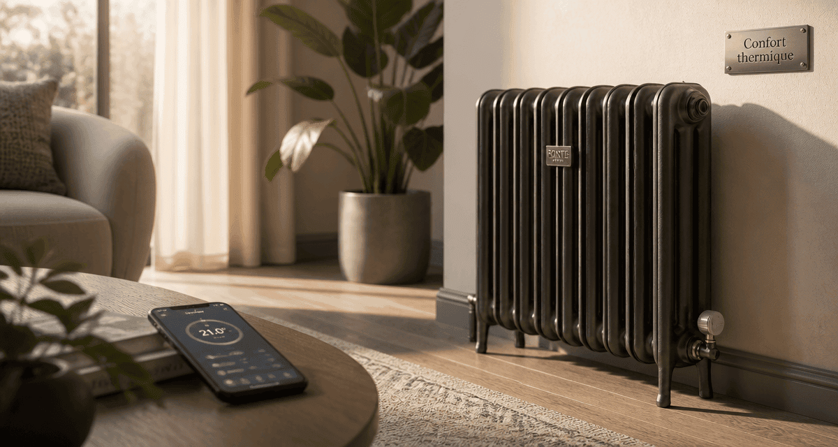 meilleur radiateur electrique fonte salon moderne