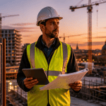 Portage salarial bâtiment Toulouse sur chantier urbain