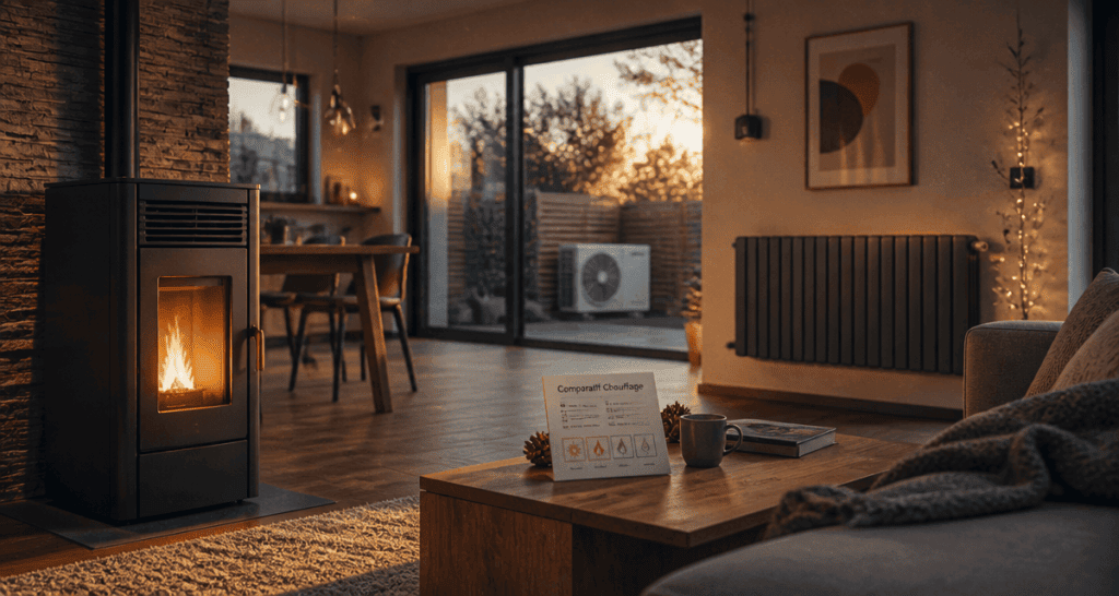 quel chauffage pour une maison de 100m2 image comparatif