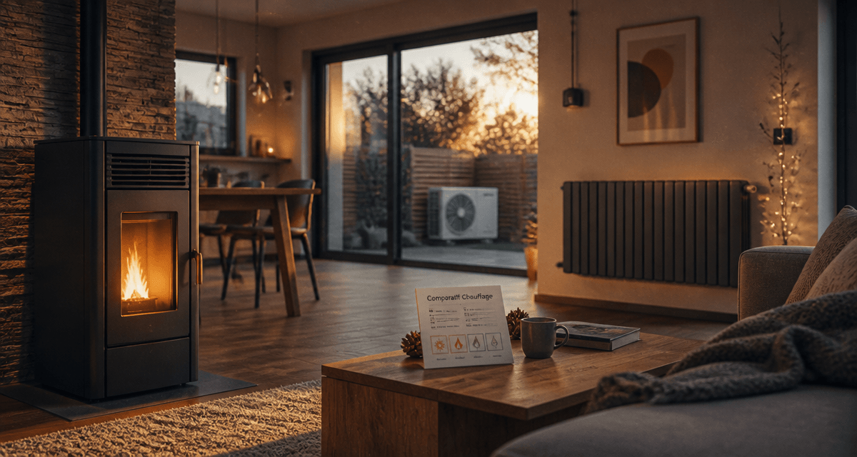 quel chauffage pour une maison de 100m2 image comparatif