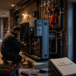 pompe a chaleur comment ça marche technicien sous-sol