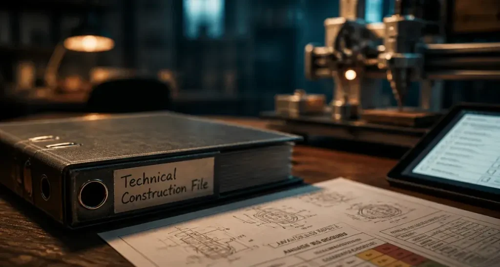Technical construction file : dossier conformité marquage CE