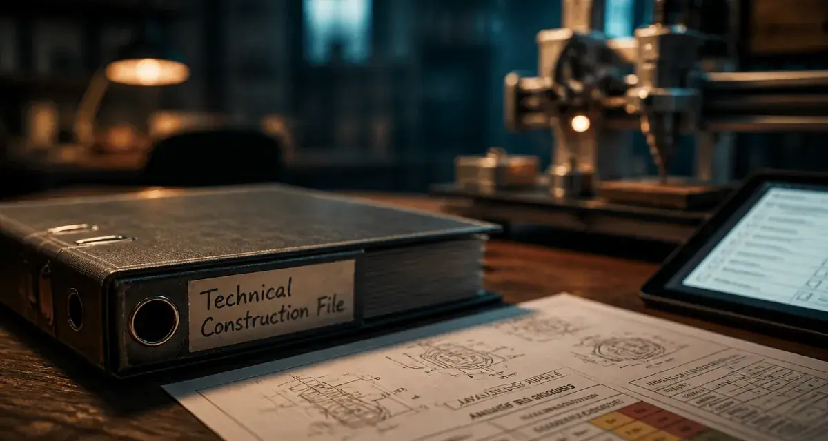 Technical construction file : dossier conformité marquage CE