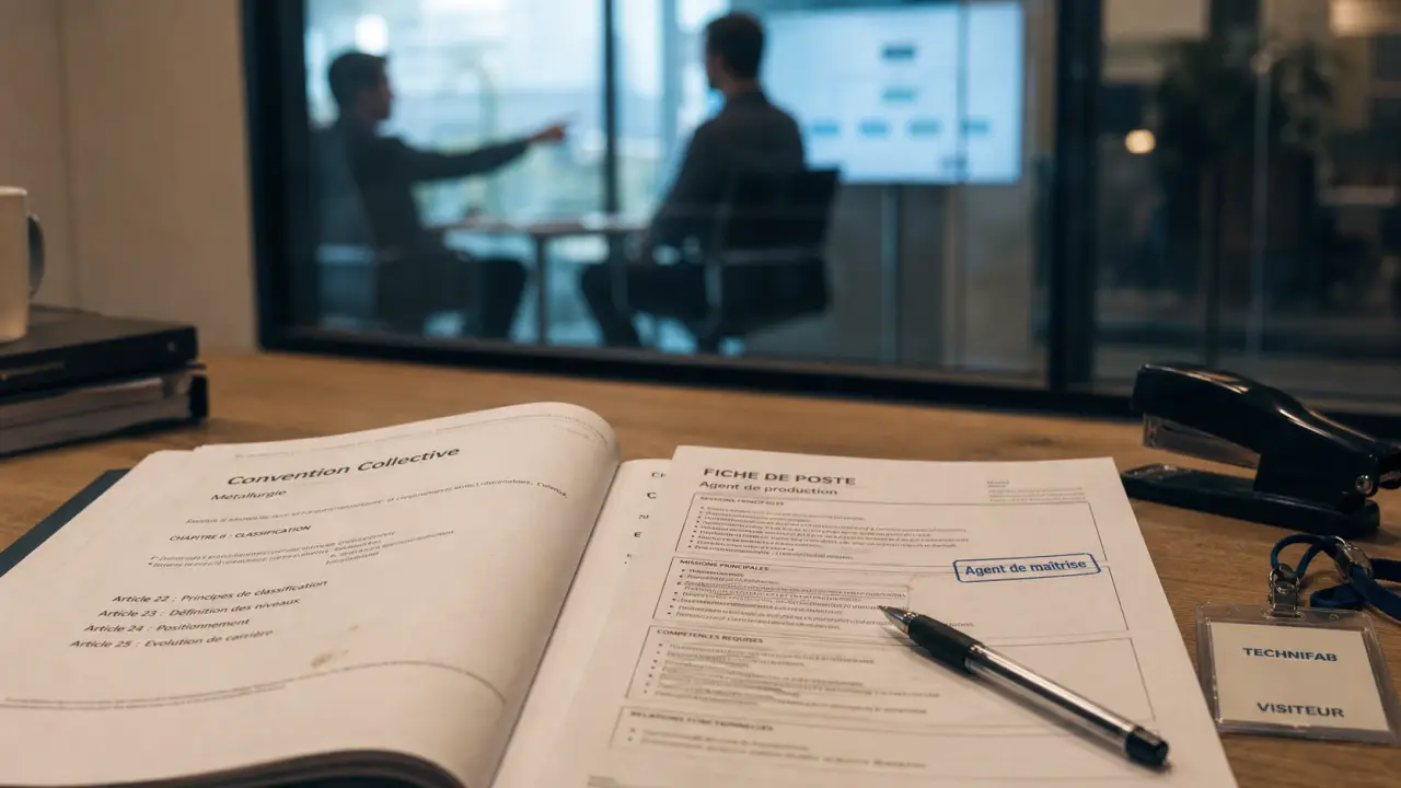 Agent de maitrise cadre ou non cadre : préavis, salaire, responsabilités au bureau