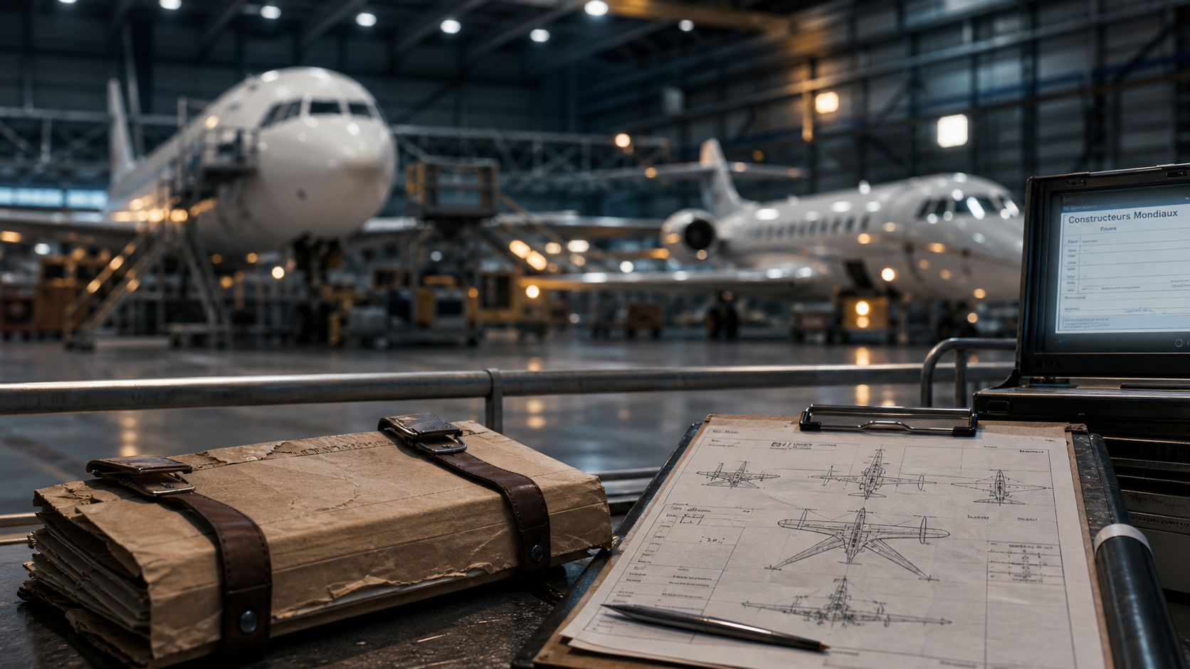 Constructeur aeronautique : hangar et avions, leaders mondiaux