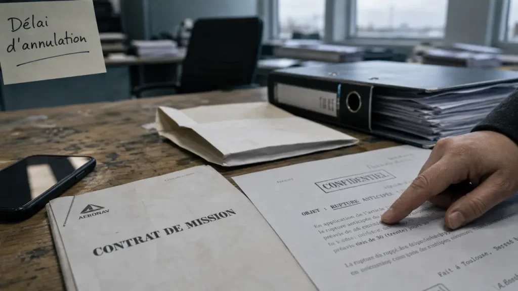 Annuler une mission intérim : avant signature, le jour J ou après le début ?