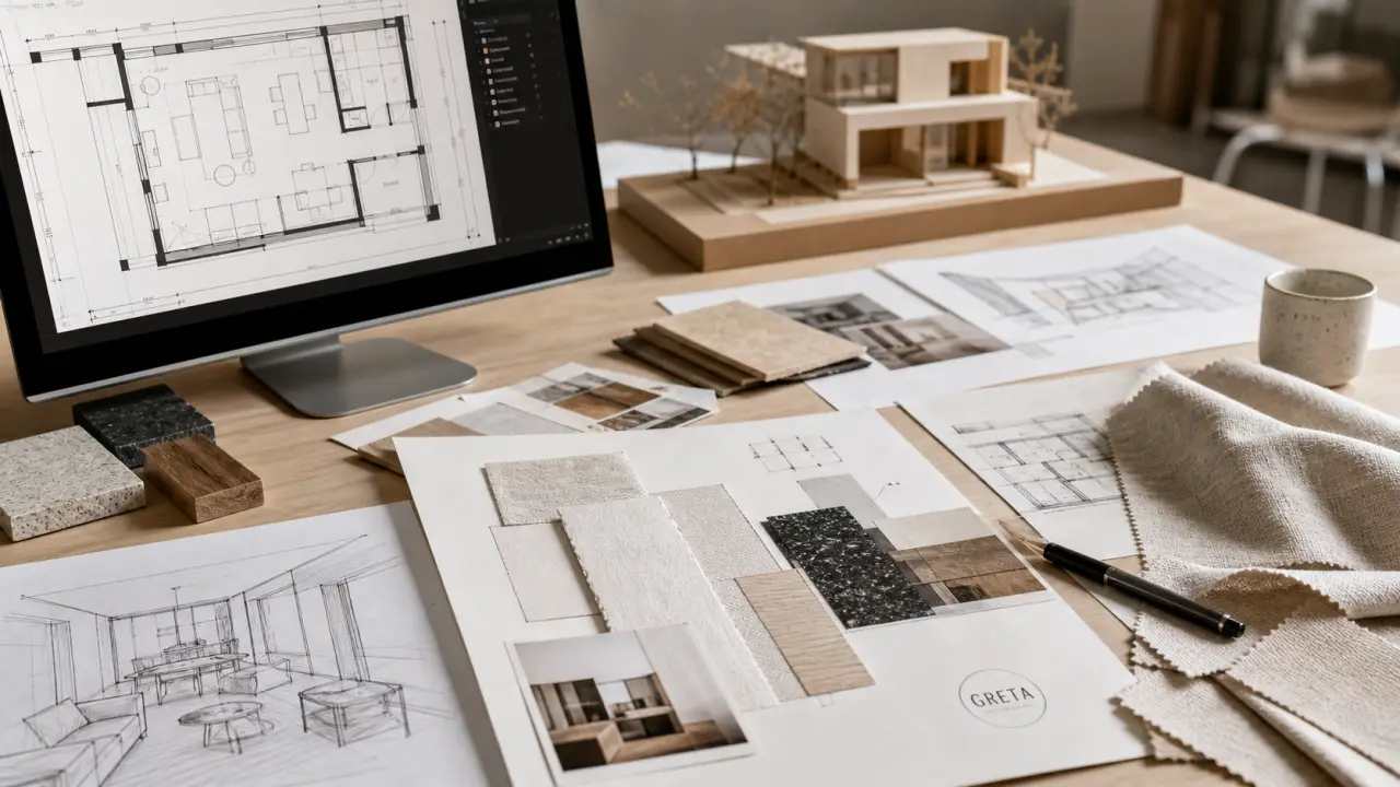 Formation décorateur intérieur greta : croquis et stage en aménagement intérieur