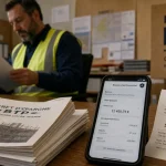 Regard BTP : espace client sécurisé en bureau BTP, reçu adhérent
