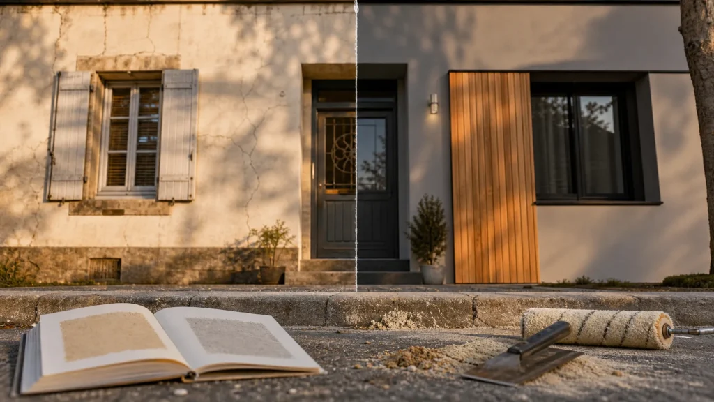 Enduit, bardage, peinture, parement : quelles solutions pour rénover ou embellir une façade ?