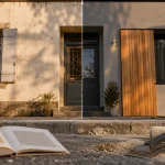 Solutions rénover ou embellir façade : enduit, bardage bois et peinture extérieure avant/après