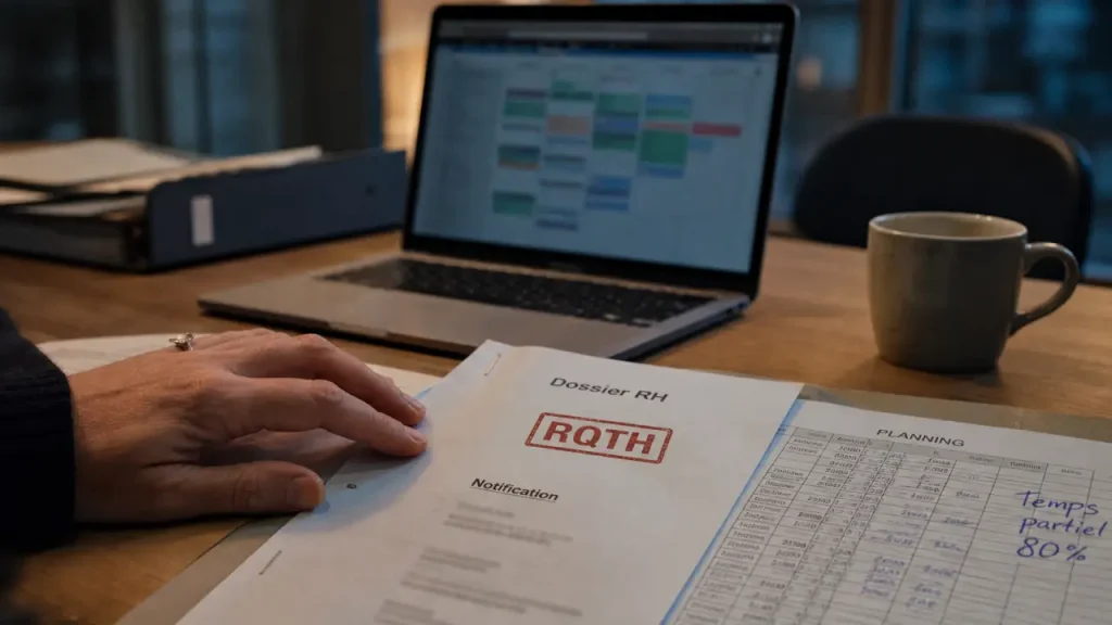 Temps partiel et RQTH : vos droits, démarches et points de vigilance