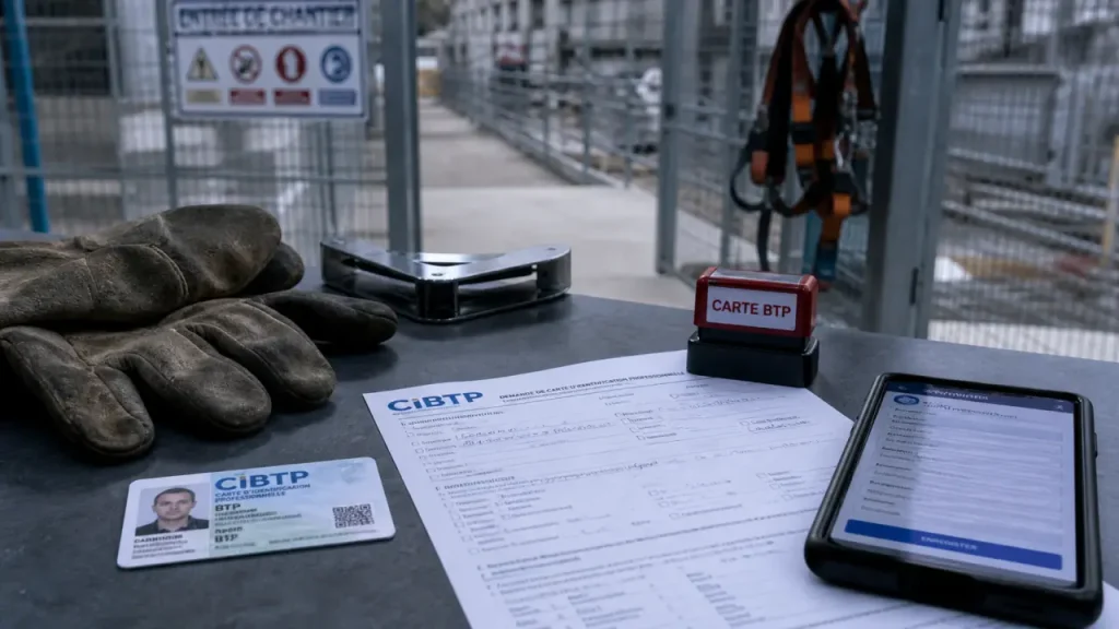 Carte CIBTP : qui doit la demander, combien elle coûte et quelles sanctions éviter