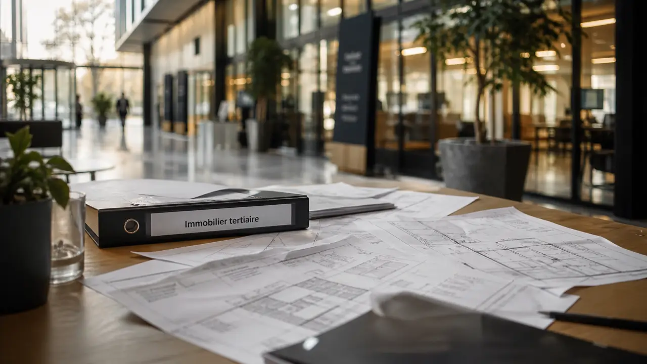 Immobilier tertiaire : bureaux et normes, plans et documents