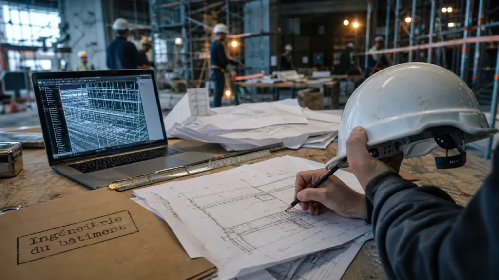 Ingénierie du bâtiment : définition précise, métiers, compétences et débouchés