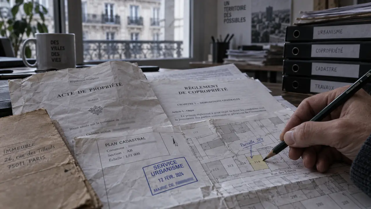 Connaitre l'année de construction d'un immeuble avec permis et documents urbanisme
