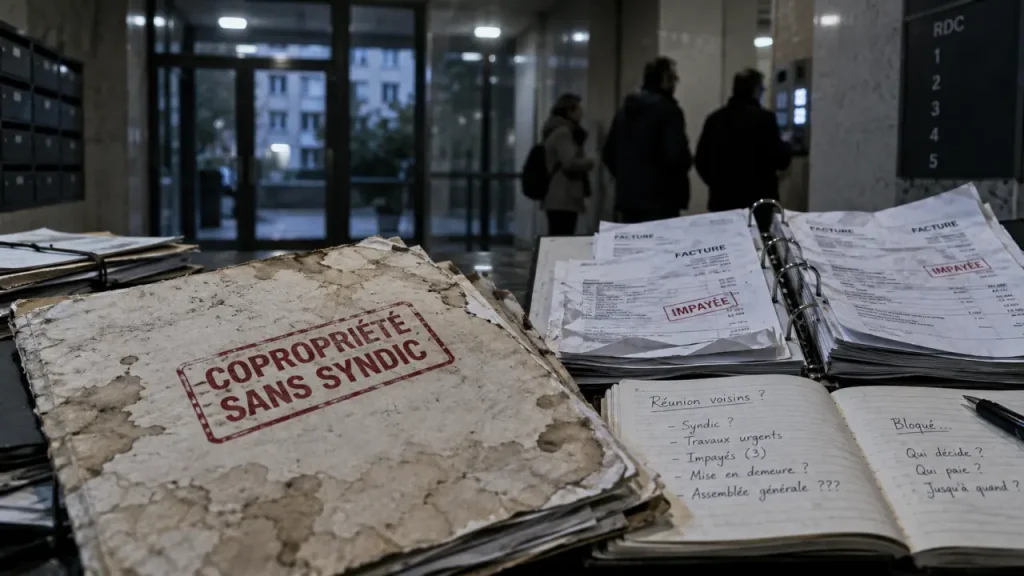 Copropriété sans syndic : risques, blocages et solutions pour régulariser votre situation