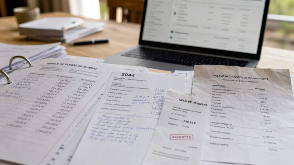 Provisions, régularisation, double compte : comment déclarer les charges de copropriété aux revenus fonciers ?