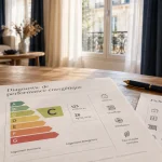 DPE classe C bien ou pas : étiquette C visible dans un intérieur lumineux