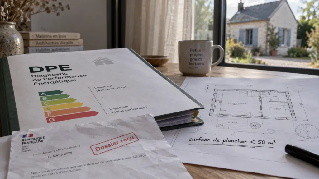 DPE d’une maison de moins de 50 m² : l’exemption dépend de son indépendance