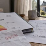 DPE maison moins de 50 m2 : dossier DPE et plan de maison indépendante