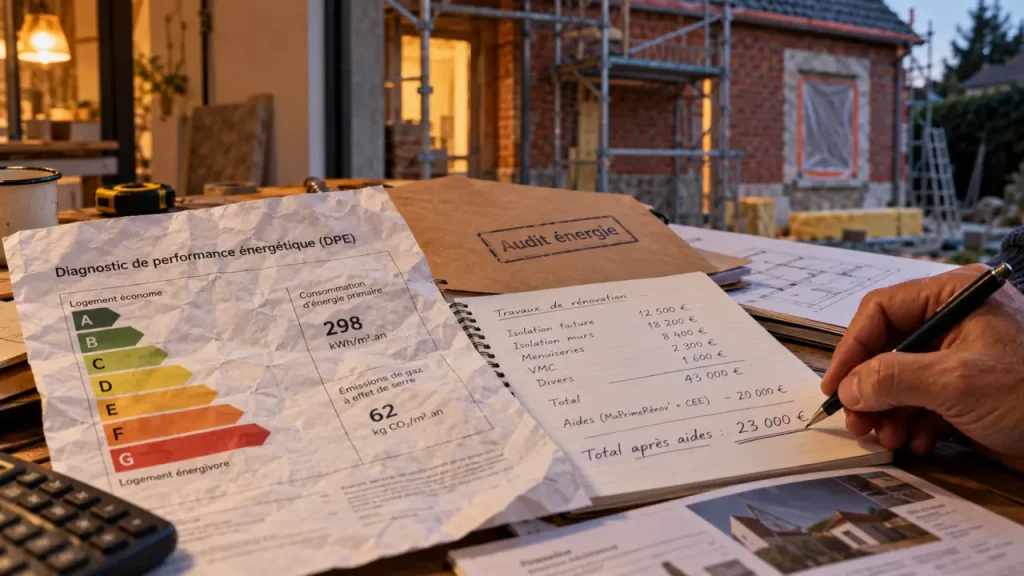 Acheter une maison DPE G : la décote ne suffit pas à faire une bonne affaire