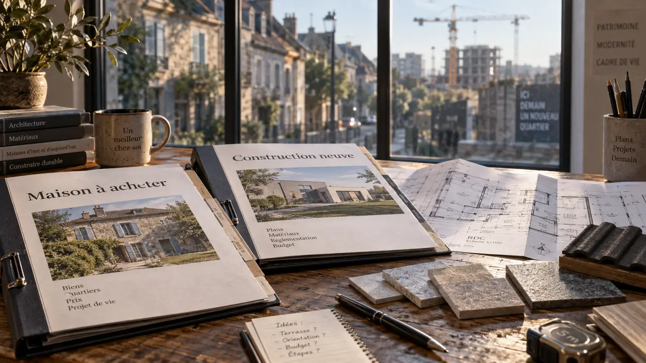 Acheter ou faire construire : comparer achat et construction neuve