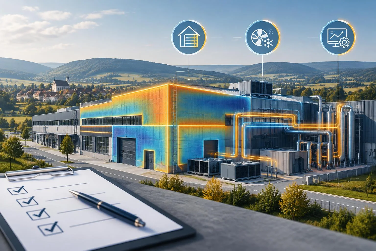 Audit énergétique des bâtiments industriels en BFC
