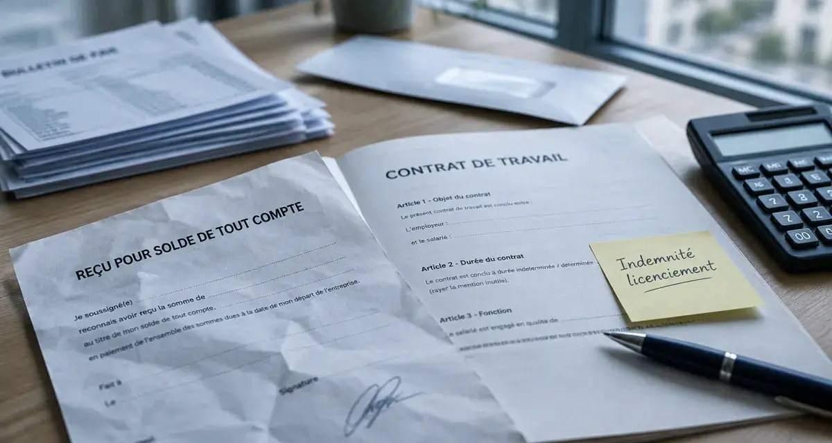 Calcul indemnité de licenciement economique : salaire de référence et ancienneté