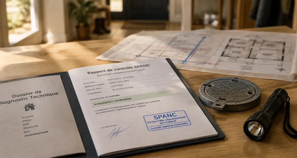 Le diagnostic assainissement est-il obligatoire pour vendre ? Rapport SPANC