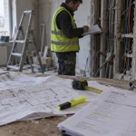 Tous corps d'états : plans TCE sur chantier de rénovation